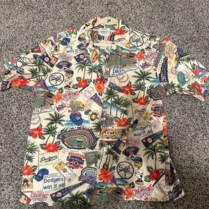Reyn spooner dodgers Hawaii shirt xl